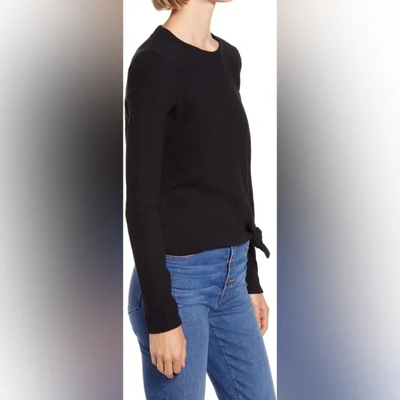 Madewell Elwood Knot Front Top - Picture 3 of 16
